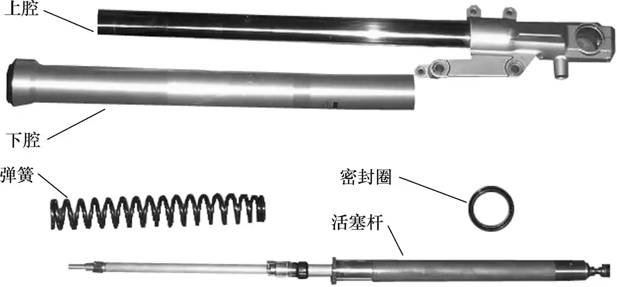 液压减振器内部结构图